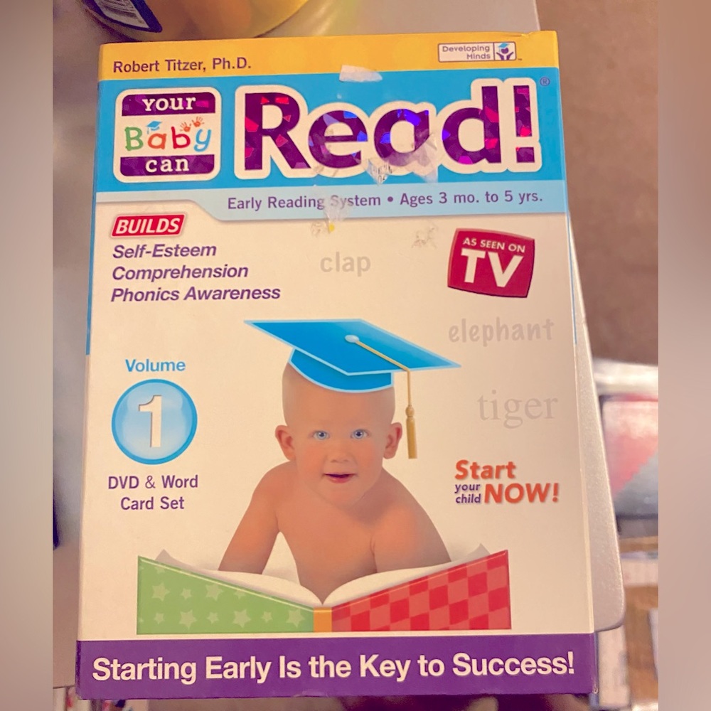 Your Baby Can Read DVD & Word Cards